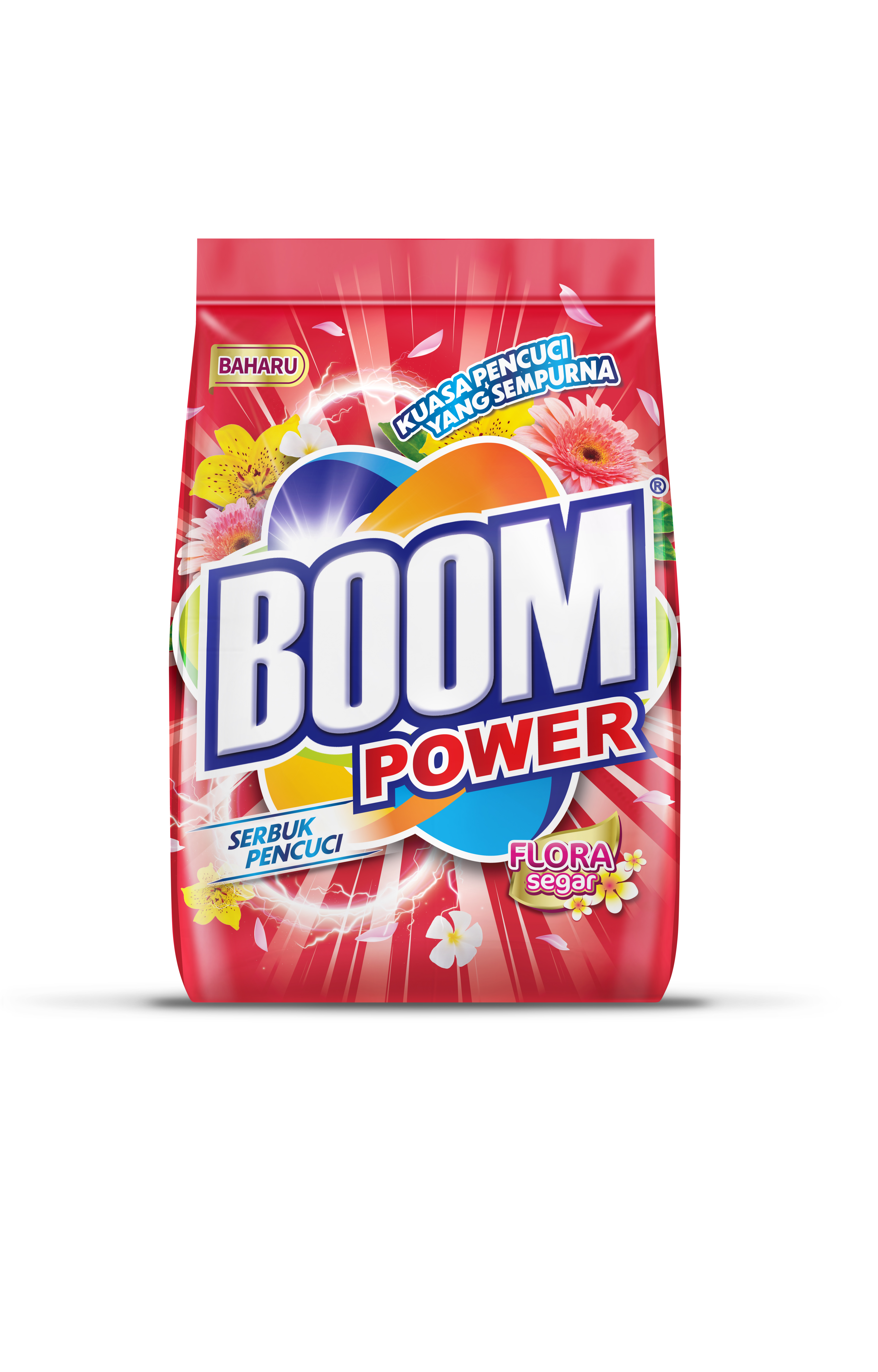 BOOM Detergent Powder Flora Segar (2.3kg x 6)